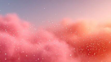 Abstract Peach and Pastel Texture Background with Cinematic Light and Sparkling Dust Particles High Dynamic Range Render