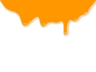 Wavy cheese background. Yellow cheese drops. Wavy background concept. Melted cheese background. Melting yellow liquid.