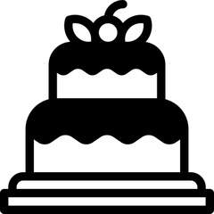 Fruit Cake Illustration