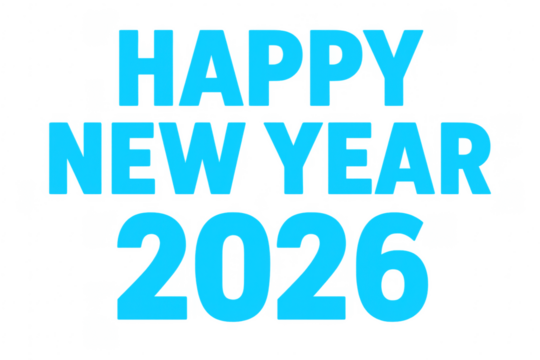Happy new year 2026 holiday greeting text message
