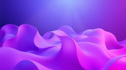 Obraz premium Smooth purple and pink silk texture with flowing waves for an abstract fabric backdrop design.