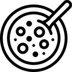 Cereal Bowl Icon
