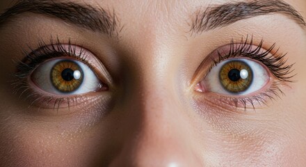 Intense emotion display portrait human eyes indoor setting direct perspective captivating expression