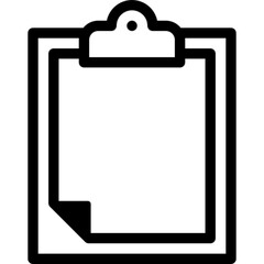 Modern Clipboard Icon