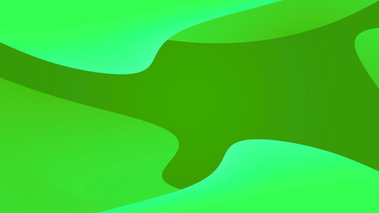 MODERN AND MINIMALIST BRIGHT GREEN BACKGROUND - ABSTRACT