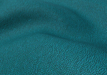 Abstract fabric background with wavy folds