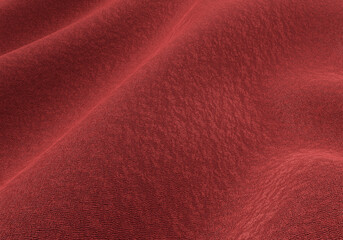 Abstract fabric background with wavy folds