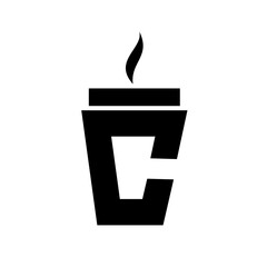 Coffee Cup Logo Icon Design Template