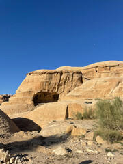 Petra, Jordan, ancient, city, historic, landmark,Ancient city carved into red sandstone cliffs