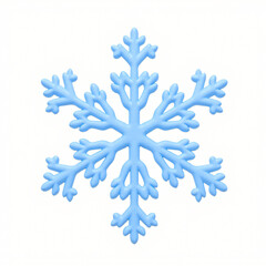 high quality vector image of a snowflake
