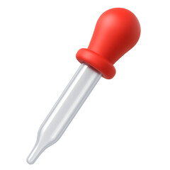 Dropper Isolated on White Background