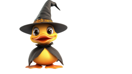 
Cute duck cosplay for Halloween