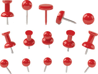 set of push pins