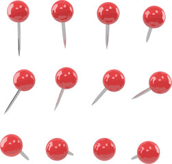 set of pins