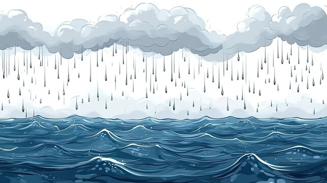 humid climate clipart