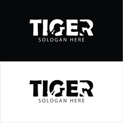 Tiger Logo Vector Art Design Template