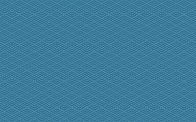 和柄の青海波の背景デザイン素材