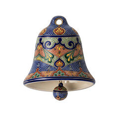 bell unique design with creative perspective, innovative bell shape with artistic details and unusual angles, decorative or symbolic element isolated on transparent background PNG