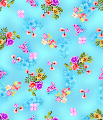 butterflies and flowers