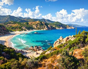 Stunning Coastal Paradise with Turquoise Waters