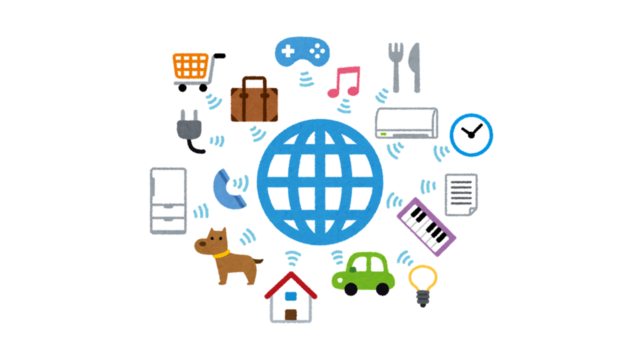 Global network of interconnected devices and objects in a home environment.