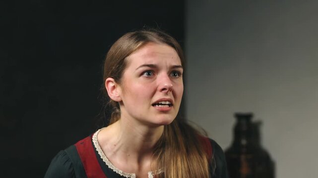 there is a woman with a very big smile on her face