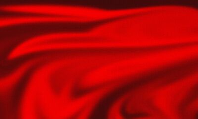 Red Gradient Abstract Background with Grainy Texture, Blurred Satin Folds, and Pixelated Noise – Luxury Fabric-Inspired Digital Art Wallpaper