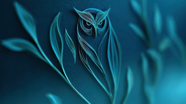 Abstract owl design
