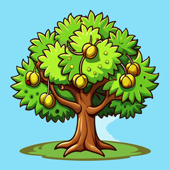 vector illustration of a tree