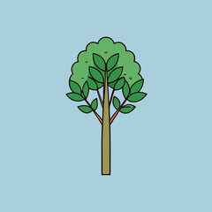 tree with green leaves