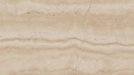 A close up of beige travertine stone texture with horizontal lines and subtle natural variations