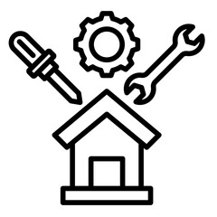 Maintenance  Icon Set Multiple Style Collection