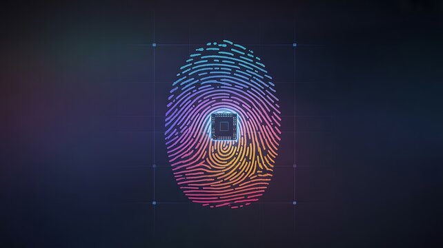 Fingerprint chip identification technology security - Powered by Adobe