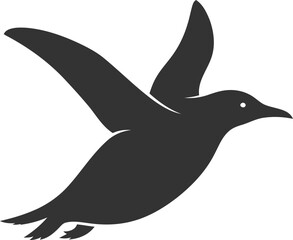 Penguin animal vector silhouette