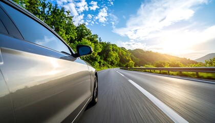 Scenic highway drive