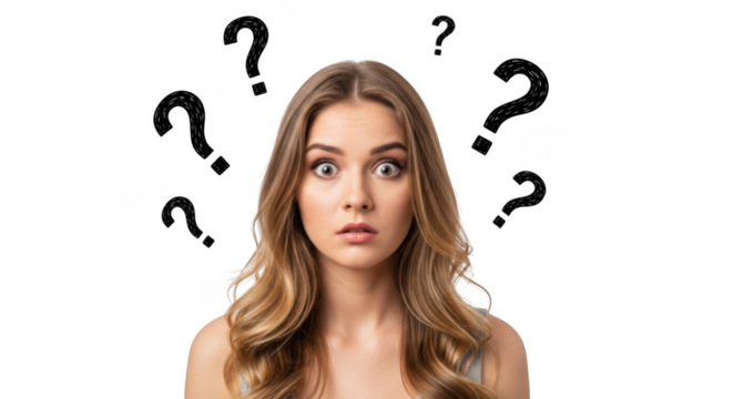 Shocked young woman with wide eyes and open mouth expressing surprise emotion