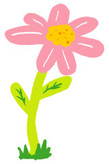 abstract flower vector illustration