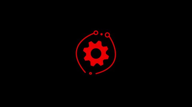 animated neon bear neon bear croma 4k looping