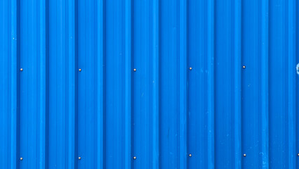 Metal sheet wall texture background with folded pattern design for added strength, symbolizing durability, structure,