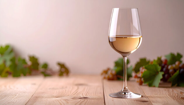 glass of white wine