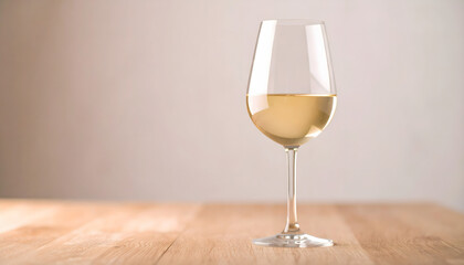 glass of white wine