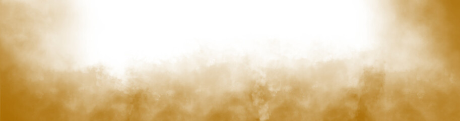Brown Smoke cloud particles isolated on transparent empty background. realistic smoke fog overlay. Realistic dry ice smoke clouds fog overlay template.