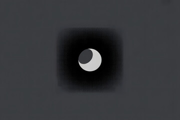 Crescent Moon in Dark: An abstract depiction of a crescent moon against a dark, mysterious background, evoking a sense of wonder and the night sky.