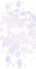 Watercolor splash pattern in pastel tones of yellow and light pink, isolated on transparent background. PNG file, perfect for graphic design, illustration decoration.