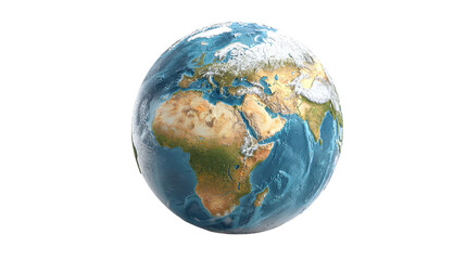 Exploding Croutons isolated on transparent background