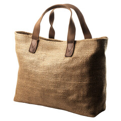 brown bag isolated on white