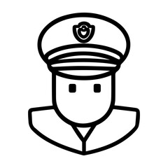 A man in a military uniform with a hat on. The hat has a badge on it. The man is smiling