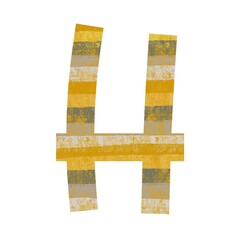 Hand-painted H letter with layered strokes in neutral hues and amber accents, suited for personalized branding, creative typographic designs, custom logos, and editorial letters.