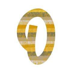 Organic circular O form with painterly softness and pastel layers, suited for custom typography, decorative logos, editorial alphabet design, and aesthetic identity visuals.