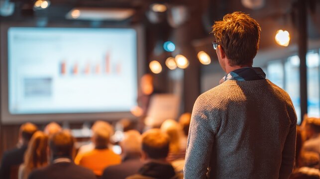 Late Night Office Work: Team of Dedicated Employees Working Together on Computer Screens in a Dimly Lit Urban Workspace. 